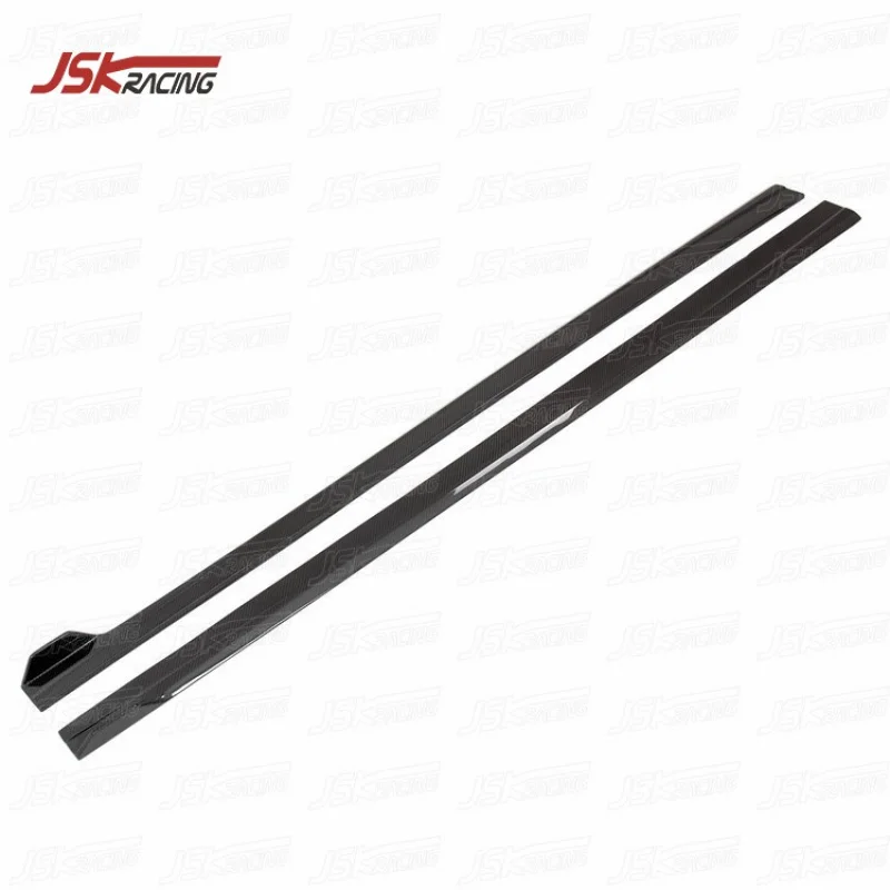 

High Quality Carbon Fiber Black Sails Style Side Skirt Underboard For 2013-2016 Audi S3 A3 S-Line Body Kit