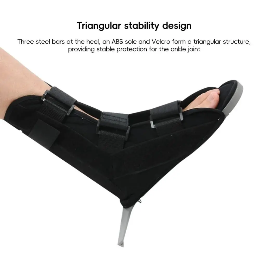 Fixed Plantar Fasciitis Splint Brace Adjustable Breathable Dorsal Drop Foot Orthopedic Brace Comfortable Compression