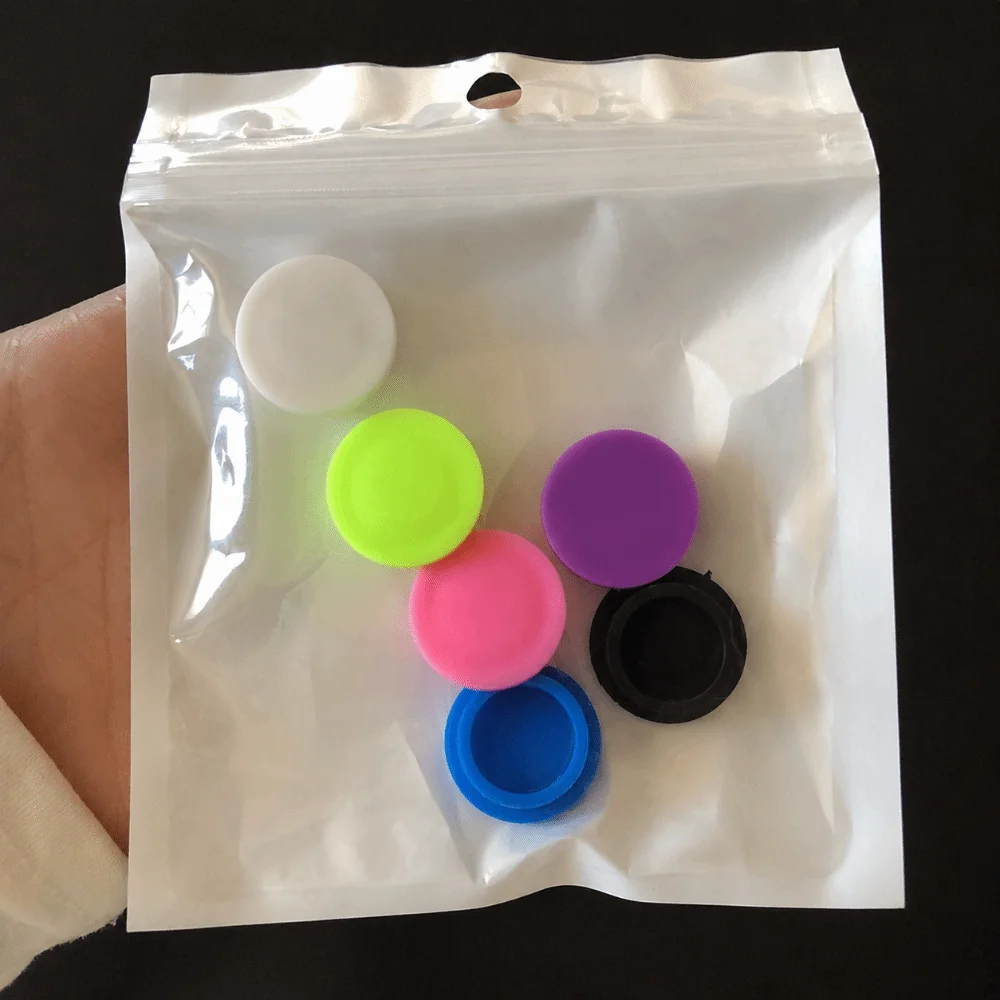 6/12Pcs New Leak Proof Glass Vial Caps Silicone Reusable Vial Seal Covers Evaporation Proof Peptide Vial Caps Lab Research