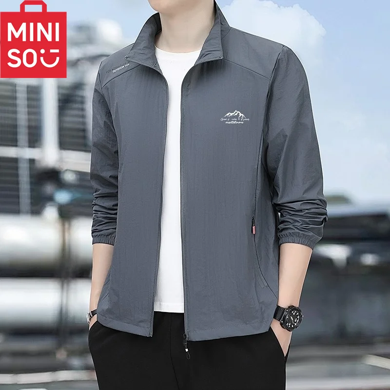 Summer Men's Sun Protection Casual Windproof Water resistant Ultrathin Jacket