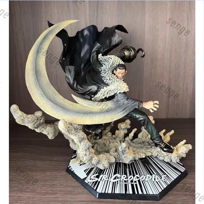 

[Genuine Spot] Bandai Figuarts ZERO One Piece Sand Crocodile Super Fierce Battle Sandstorm Figure Collection Gift Ornament Toy