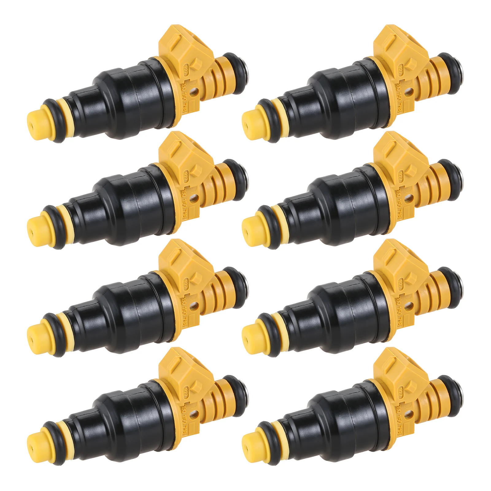 8 Inyectores de Combustible para Automóvil 0280150718 Compatibles con Ford Bronco Crown Victoria E-150 E-250 E-350 Lincoln Navigator Mercury Grand Marquis