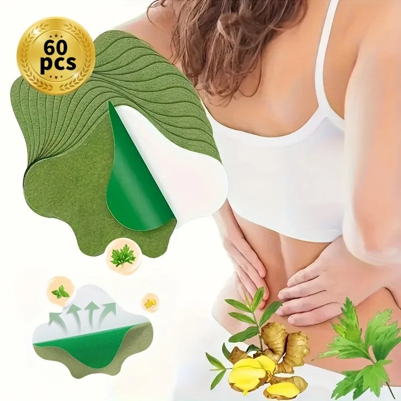 60pcs Adhesive Heating Patches - Instant & Warmth for Muscles, Joints, Back, Neck, Knees, Elbows - Portable Heat Suitable Sports