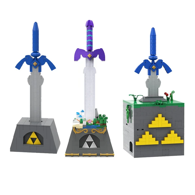 MOC The Master Sword Box Puzzle Building Blocks Kit Intelligence Decryption Case Bricks Hyrule Castle Assemble Toys Kid Gift AliExpress