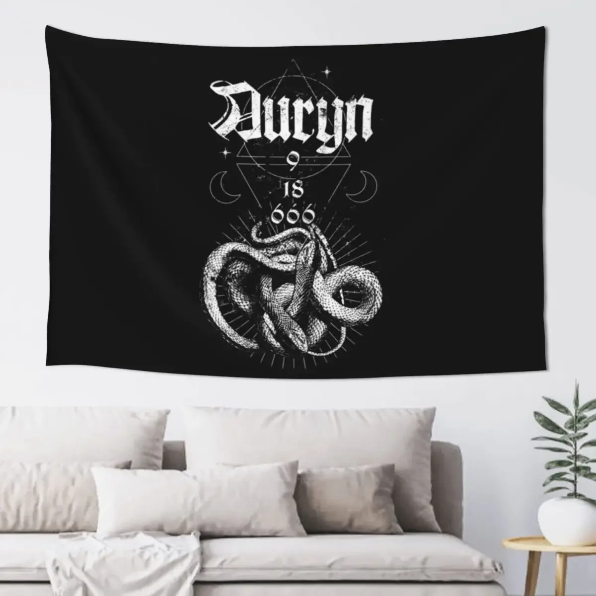 Auryn - Do what thou wilt - Eldritch Dreamer - Lovecraftian Cthulhu mythos wear Tapestry Home Decoration Carpet Wall Tapestry