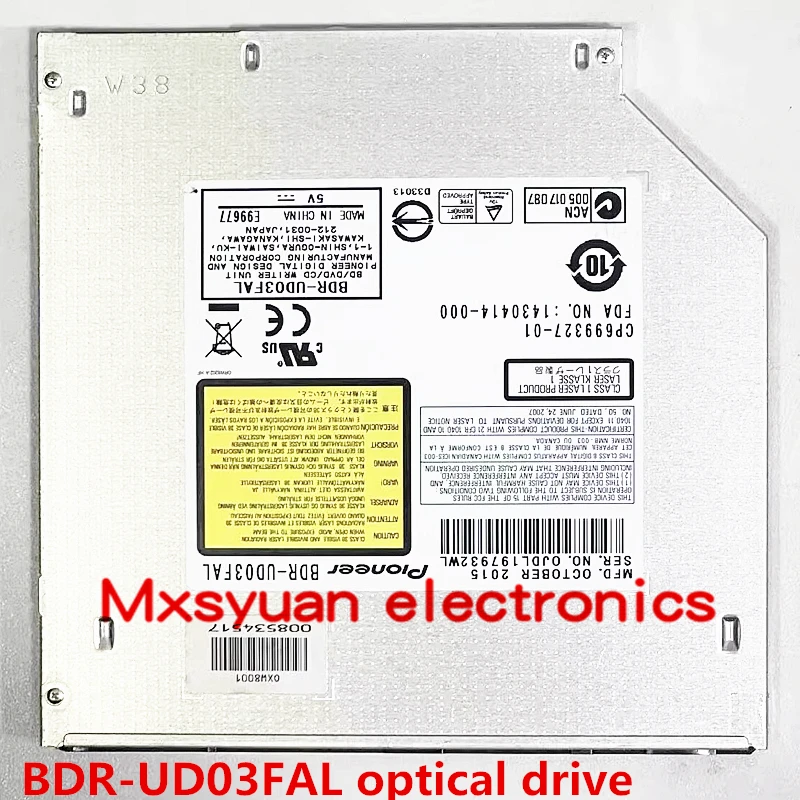 BDR-UD03 9.5mm SATA 6X 3D Blu-ray Burner BD-RE DL Dual Layer Bluray Writer Super Slim Laptop Internal SATA Optical Drive
