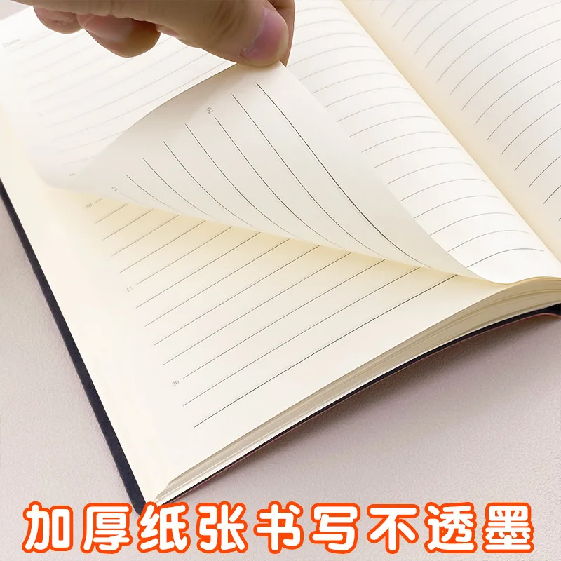 A5-Notizbuch aus PU-Leder, 100 Blatt, mehrere Farben, erhältlich für Studenten, Schreibwaren, Bürobedarf und als Geschenk