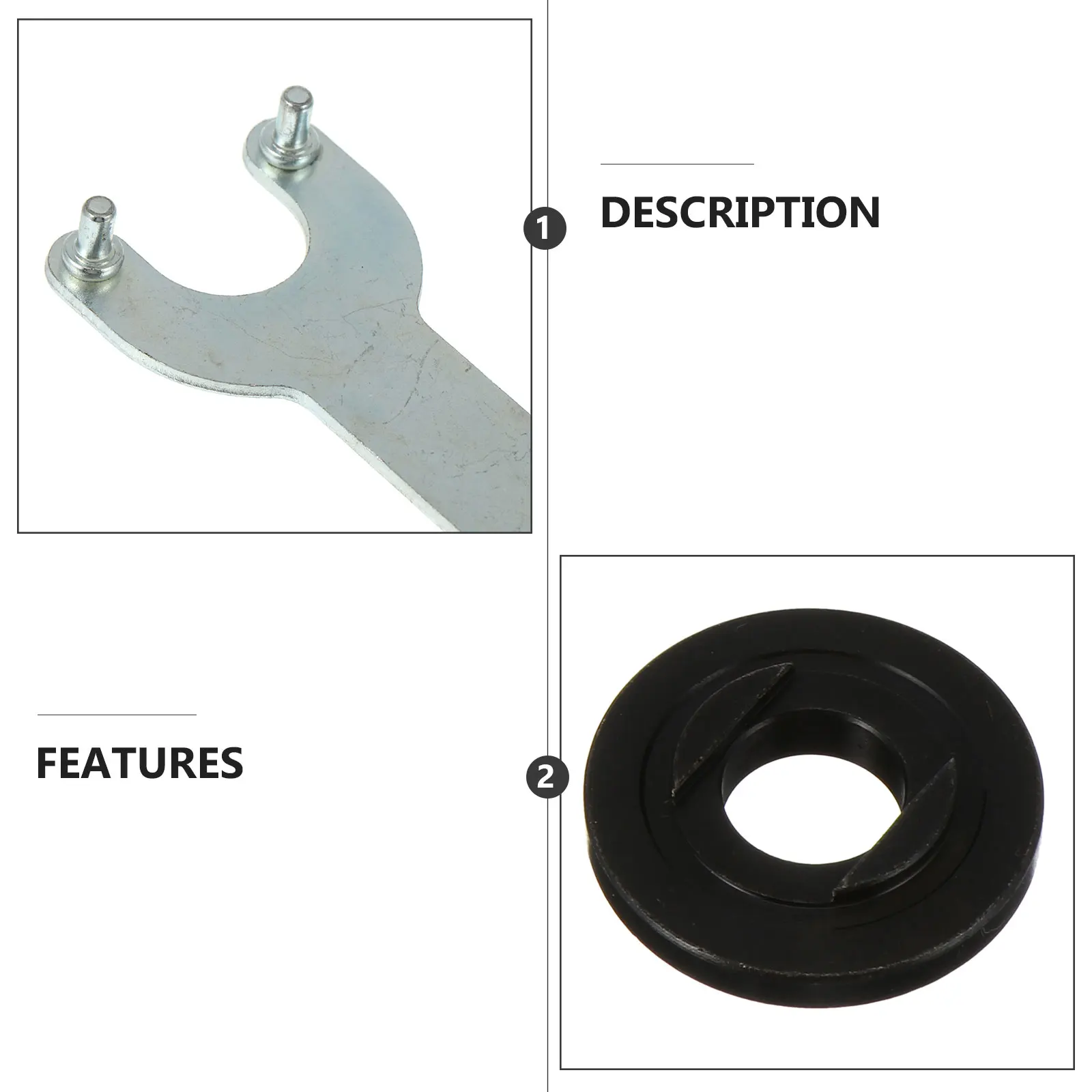 

Flange Nut Set Spanner Angle Wrench Platen Kit Carbon Steel Accessories for with Gaskets