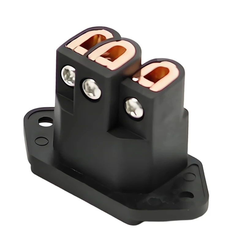 3 Pin Socket Electrical Adapters Panel Mount for Sound Systems 
