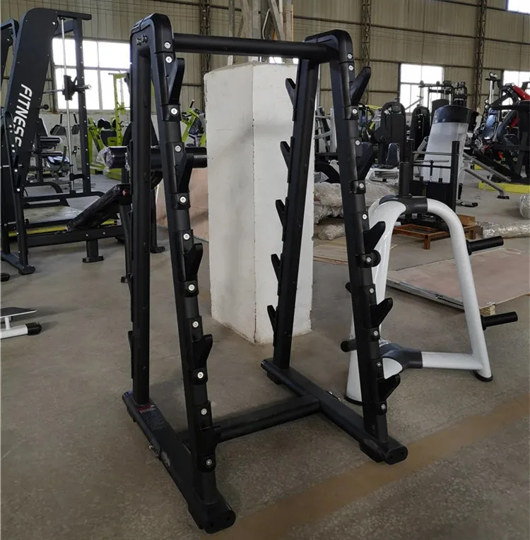 Commercial Gym Steel Weight Lifting Barbell Holder Fitness Equipment Barbell Rack