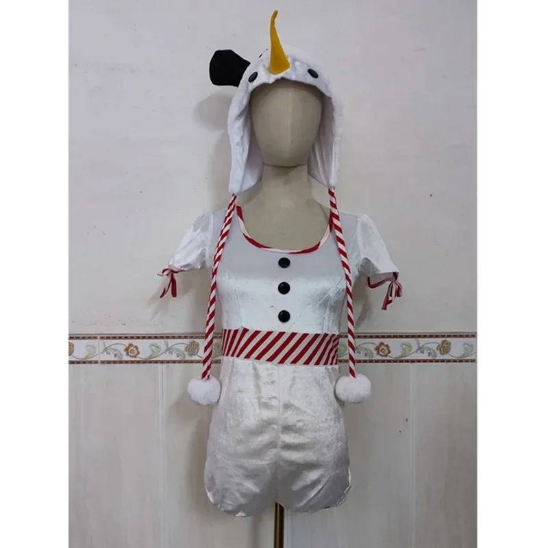 عيد ميلاد سعيد الشتاء المخملية ثلج الأيائل تأثيري حلي عيد الميلاد كرنفال حفلة ملكة جمال سانتا كلوز فستان بتصميم حالم مجموعة كاملة lf [5 #5