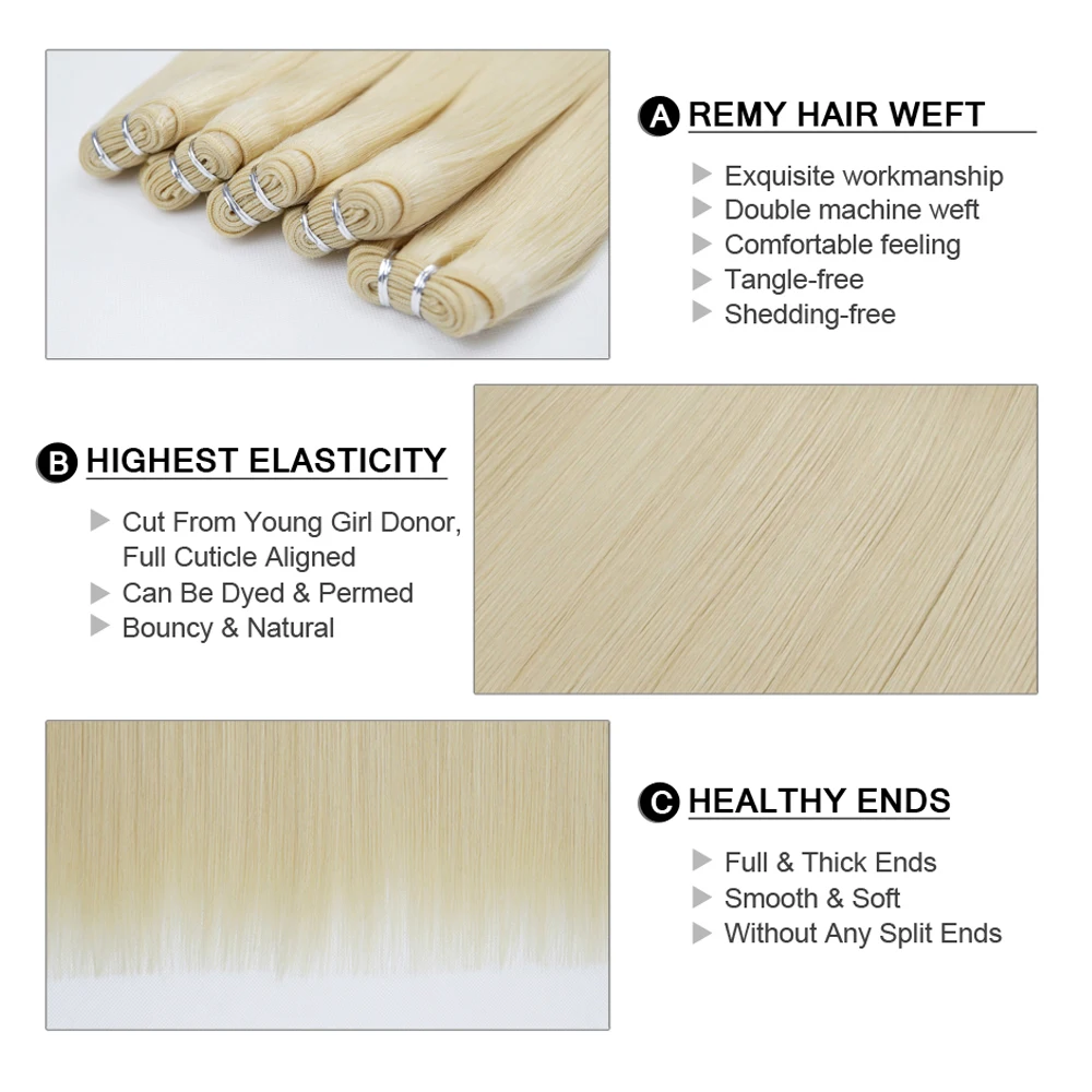 Hero Remy Hair 100% Real Remy Human Hair Bundles Sew In Weft Extensions Brazilian Natural Black for Women 16-22 Inch 100g