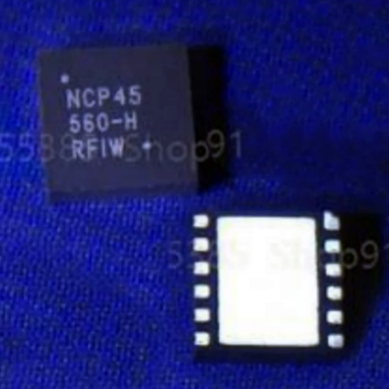 10pcs New NCP45560IMNTWG-H NCP45560-H NCP45560 NCP45 QFN12 power switch chip