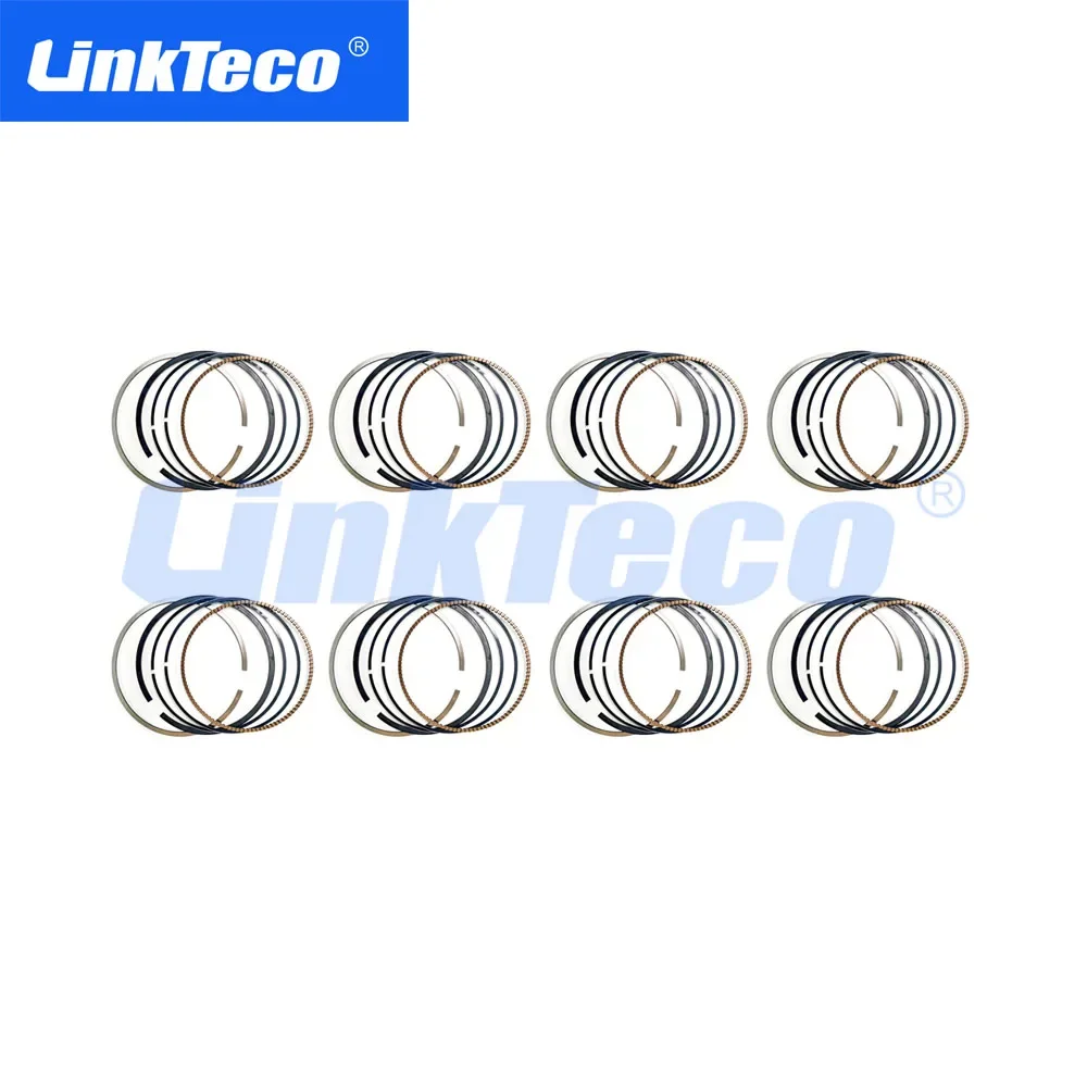 8 Sets Engine Piston Ring For LAND ROVER RANGE ROVER L322 4.4L For BMW E39 7 E38 X5 E53 M62 B44 LFT000100