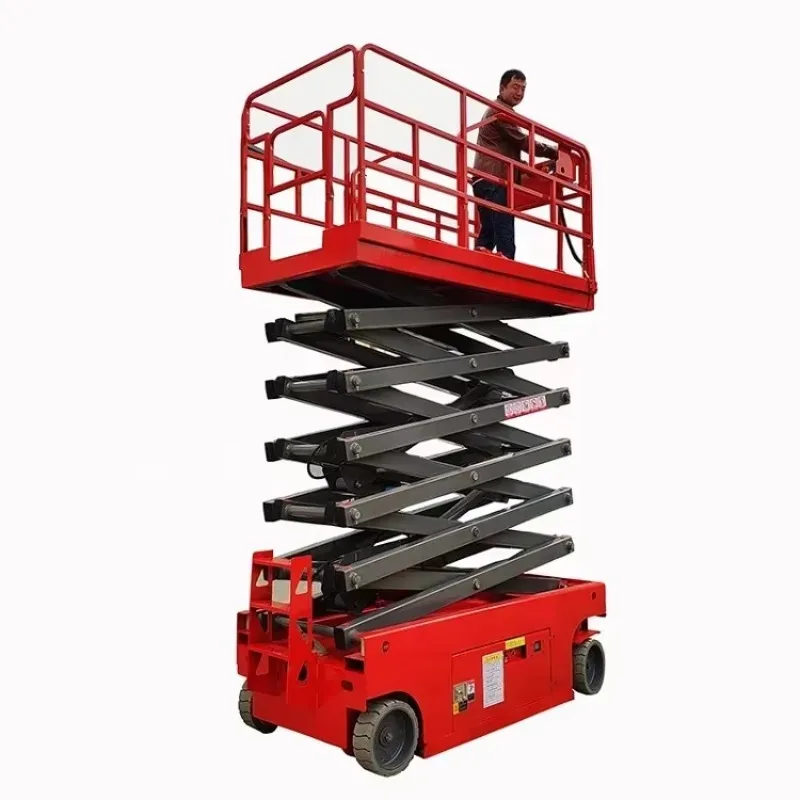 Aerial Work Platform Lift Lifting Platform Electric Scissor Lift Construction Maintenance Projects Hydraulic Lifting Platform