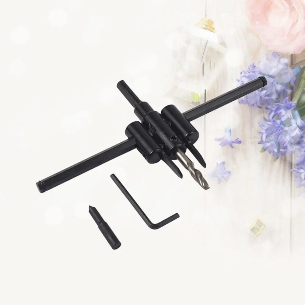 30Mm to 200Mm Adjustable Woodworking Hole Saw for DIY Speaker Light Plastic Gypsum Board Carpentry Alloy Drill Bit Carpenter view 5