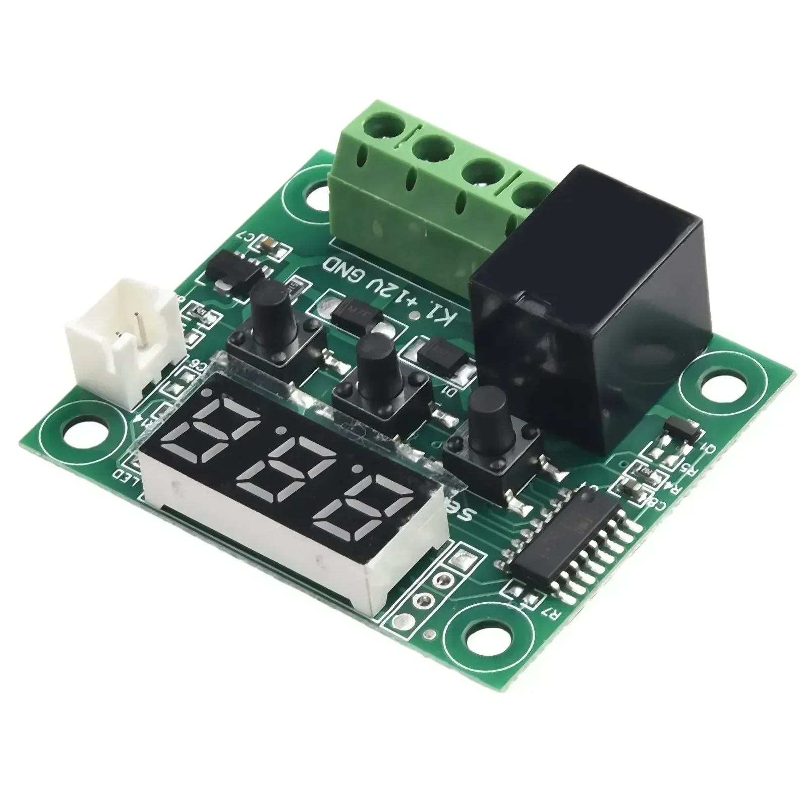 Digital Thermostat Temperature -50 To 110° 0-110° 20A Relay 48.5 X 40mm Attract Current ≤ 65mA Digital Thermostat