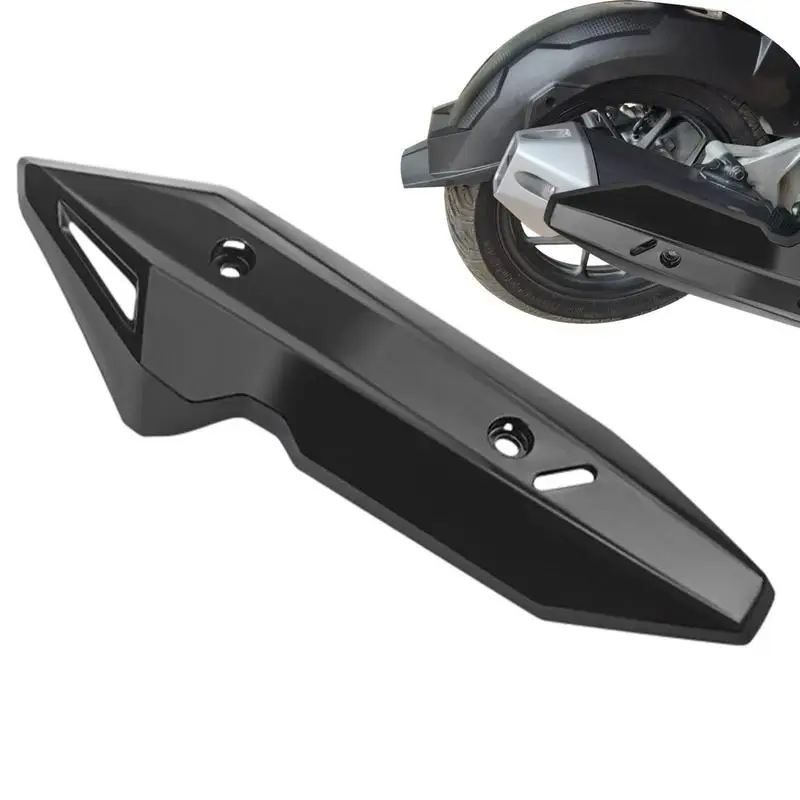 

Motorcycle Exhaust Pipe Cover, Muffler Pipe Protector, Black ABS Exhaust Pipe Protector Guard For Honda Click 150 125 Motorcycle