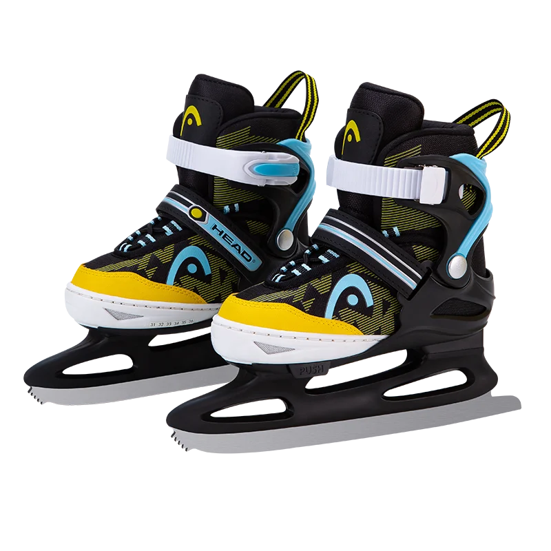 Professional Ice Skate Shoes for Ice Rental OEM Adjustable Hockey Skates Steel Winter PVC PU for Children Teenagers Beginners