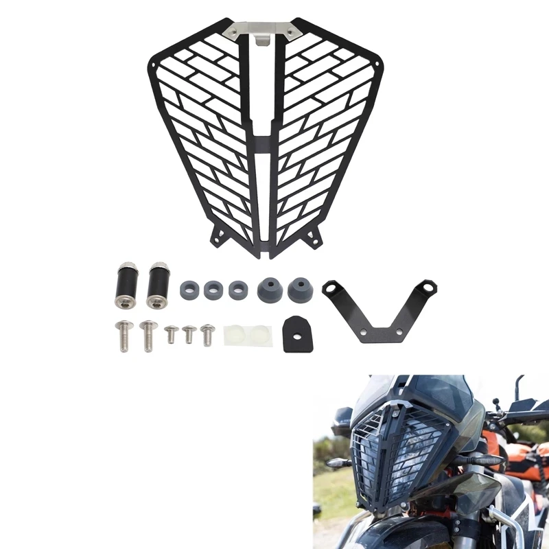 

Motorcycle Headlight Guard Head Light Protector Cover Protection For KTM 390 790 ADVENTURE ADV 390ADV 790ADV R 2019-2023 2021