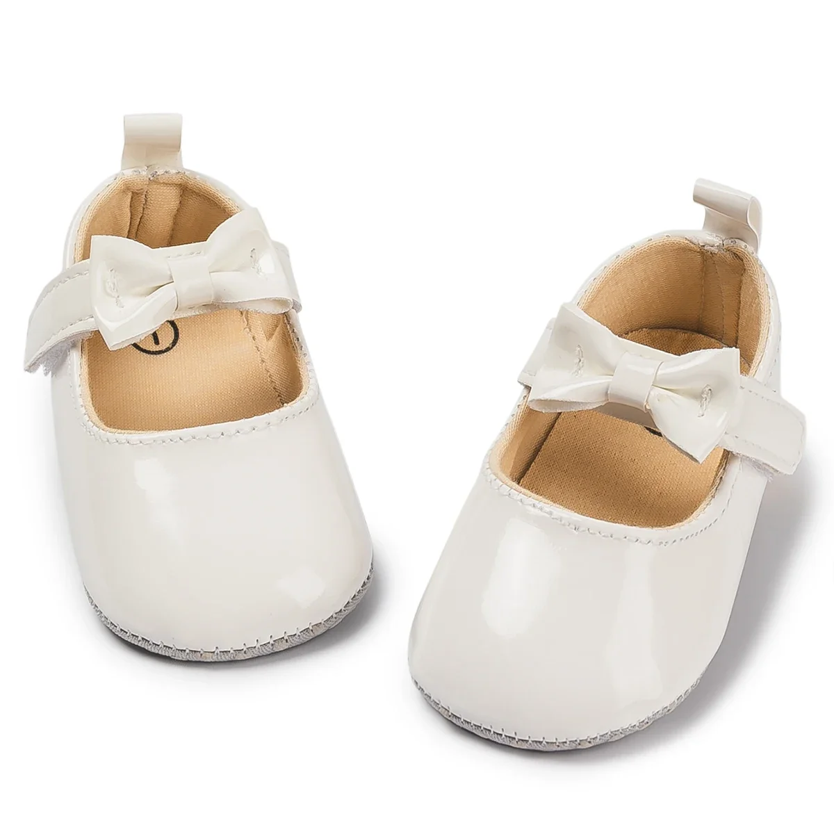 Spring Autumn New Baby Walking Shoes Bow Solid Color Princess Shoes Female Baby Anti-slip Soft Cotton Sole Toddler Casual Shoes