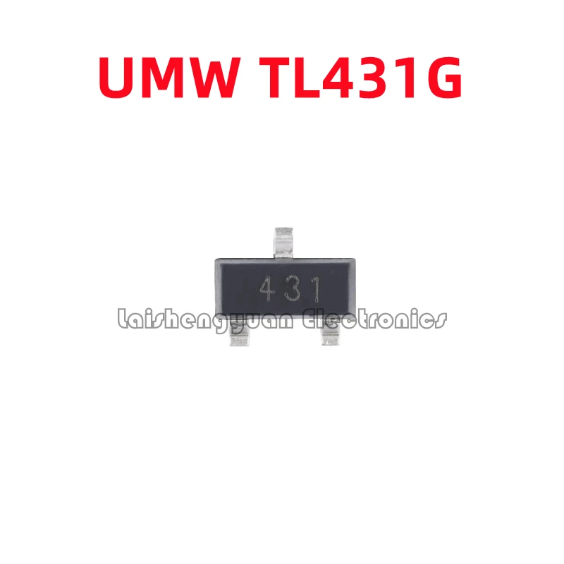 100PCS Original genuine UMW TL431G SOT-23 adjustable precision parallel regulator reference voltage chip, brand new chip