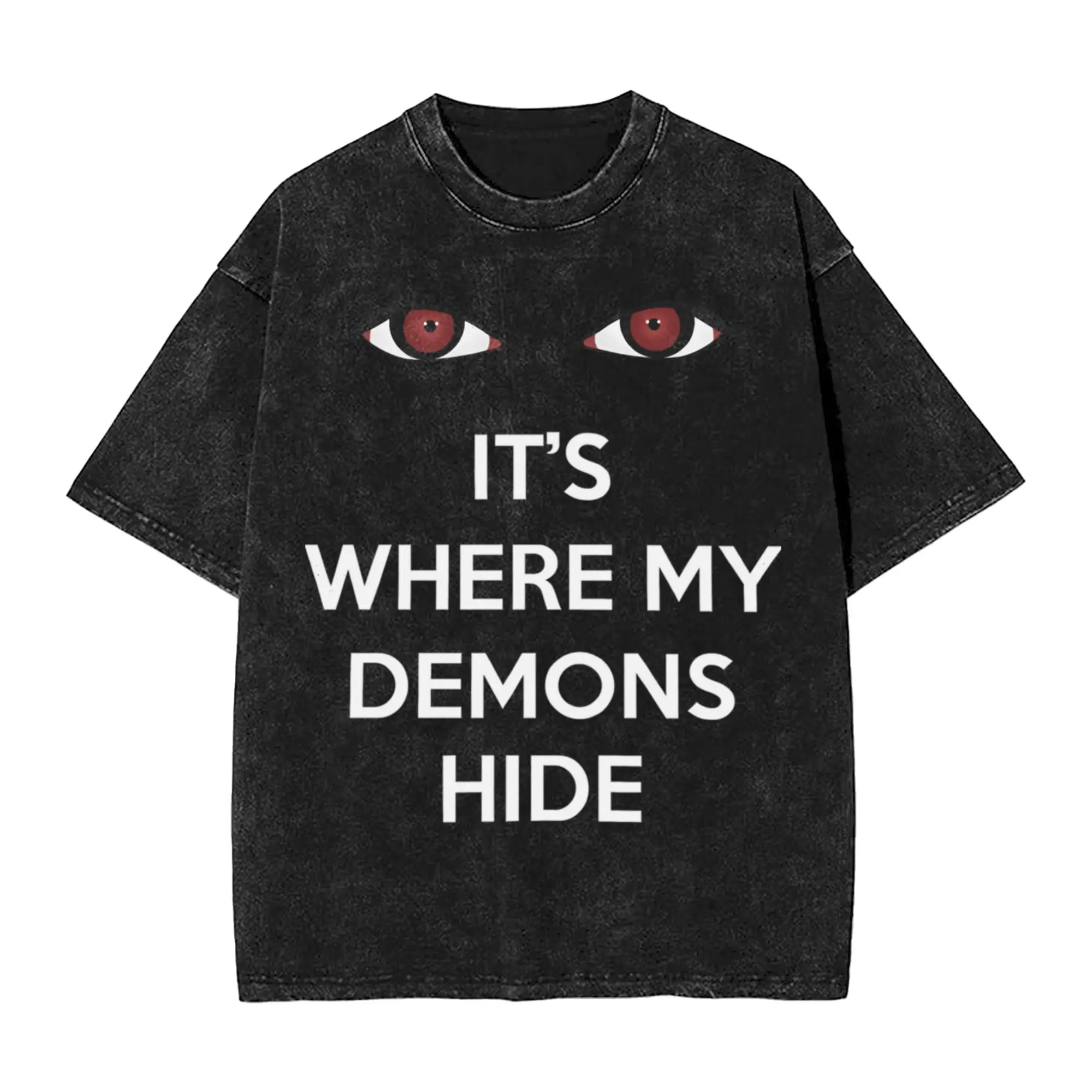 

Футболка Imagine Dragons Demons, популярные футболки с короткими рукавами, винтажные топы, летние хлопковые топы с круглым вырезом, топ больших размеров