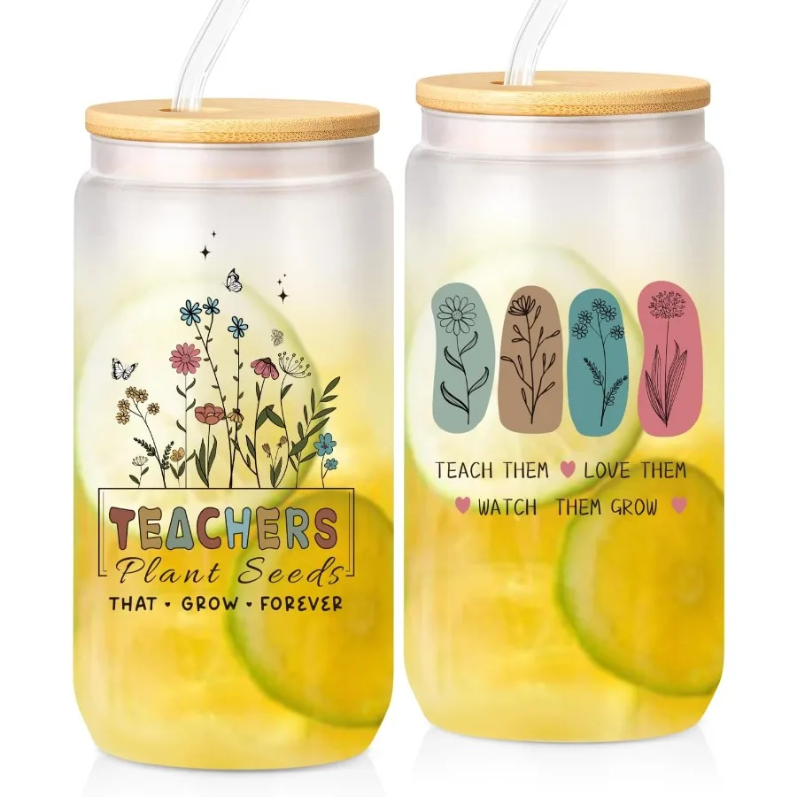 

Teacher Appreciation Gts Best Teacher Gts from Student End of Year Teachers Gt for Women que 16 oz Teacher's Day Glass Cups for