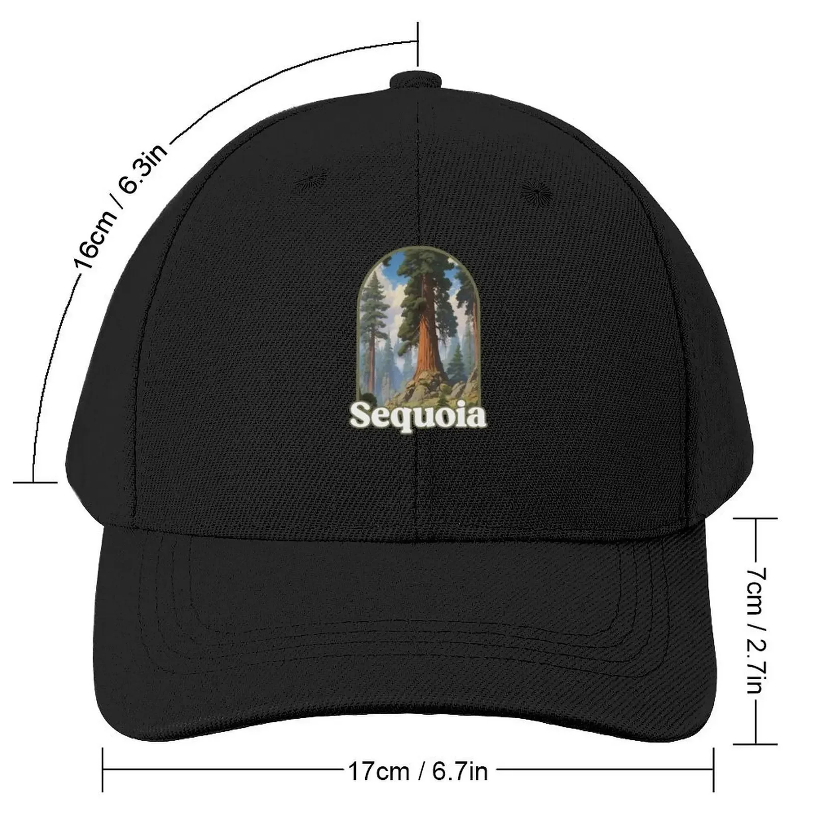 Sequoia National Park Baseball Cap Vintage Brand Man cap Caps Male Women's