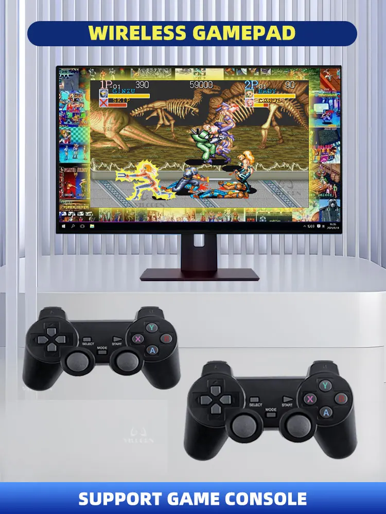 Manette de jeu sans fil 2.4Ghz, contrôleur de jeu sans retard, Joystick USB pour bâton de jeu M8/M15/M18