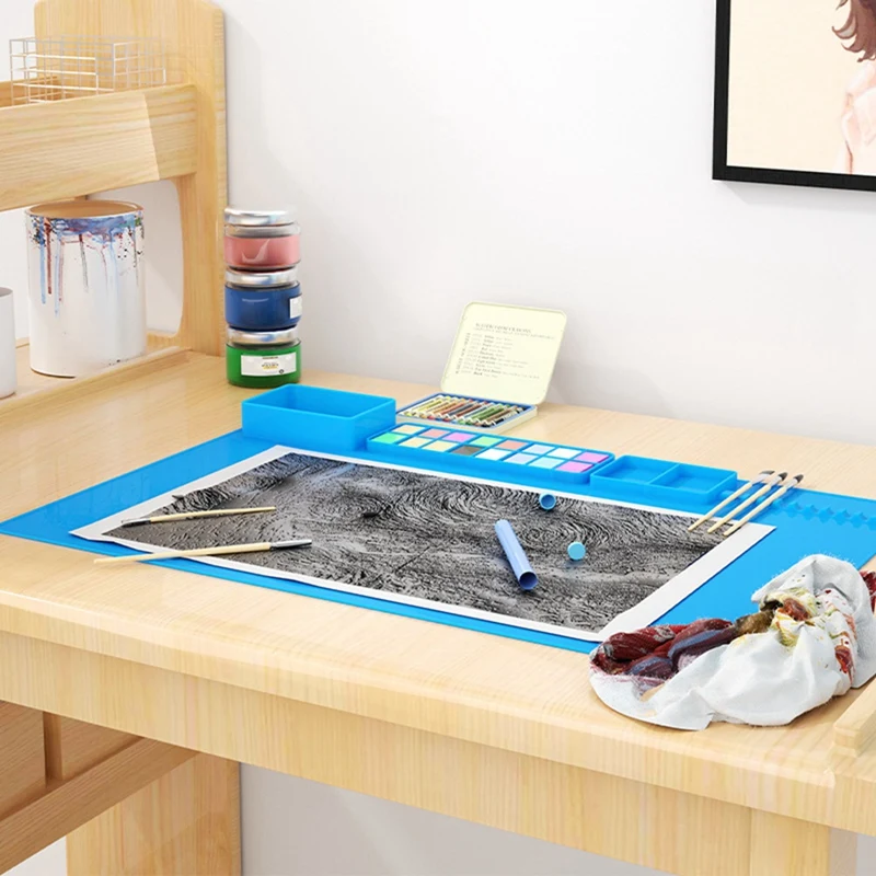 Desk Mat Drawing Mat Children DIY Graffiti Mat Art Painting Mat Desk Desk Mat