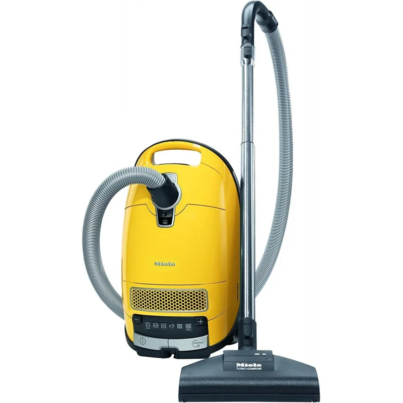 NEW1-Miele 41GFE036USA مكنسة كهربائية كاملة C3 كاليما، أصفر توسكانا