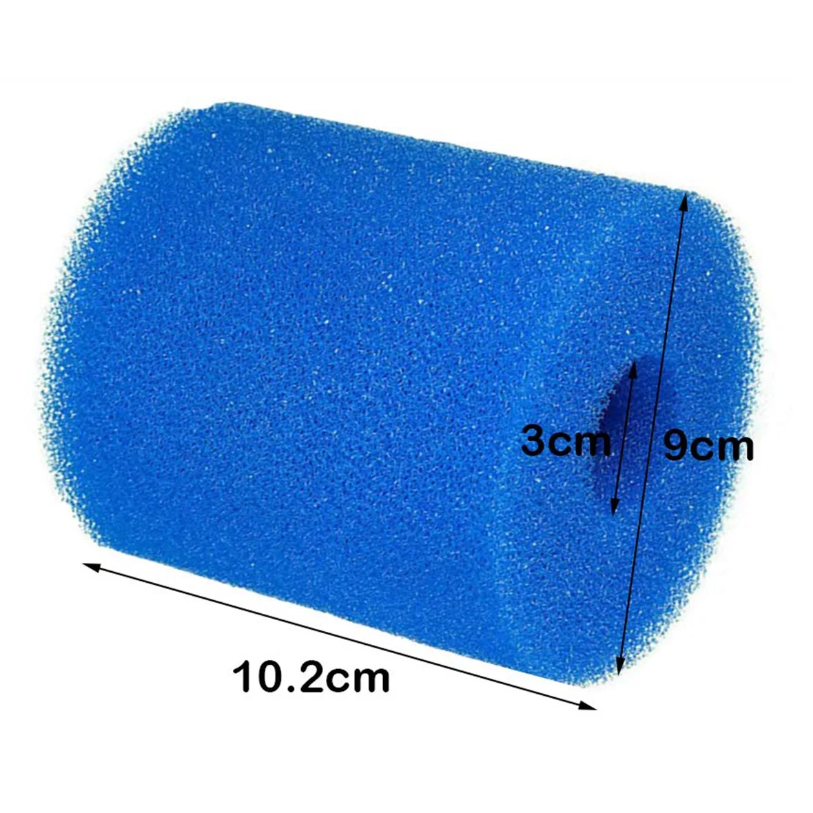 2er Pack Filters chwamm für Intex Typ h, wieder verwendbares wasch bares Whirlpool-Reinigungs werkzeug, Schwamm filter patronen schaum