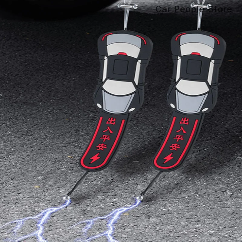 

Adjustable Car Anti Static Strip Earth Belt Ground Wire Strap Vehicle Safe Driving Tool Exhaust Pipe Dedicated