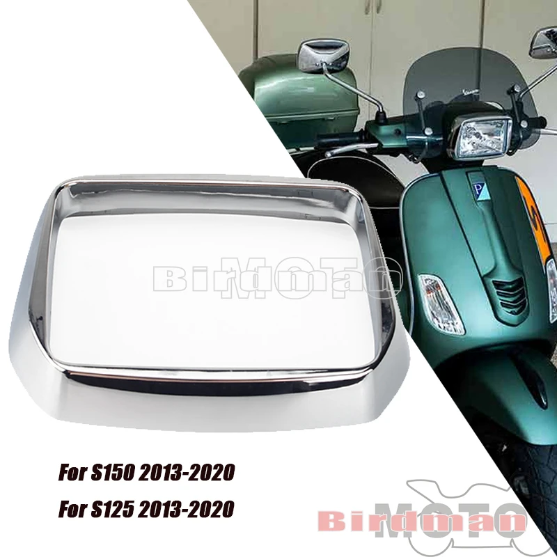 4Colors Motorcycle Headlight Cover Headlamp Decoration Frame Scooter Front Light Trim Protector For S125 S150 S 125 150 2013-20