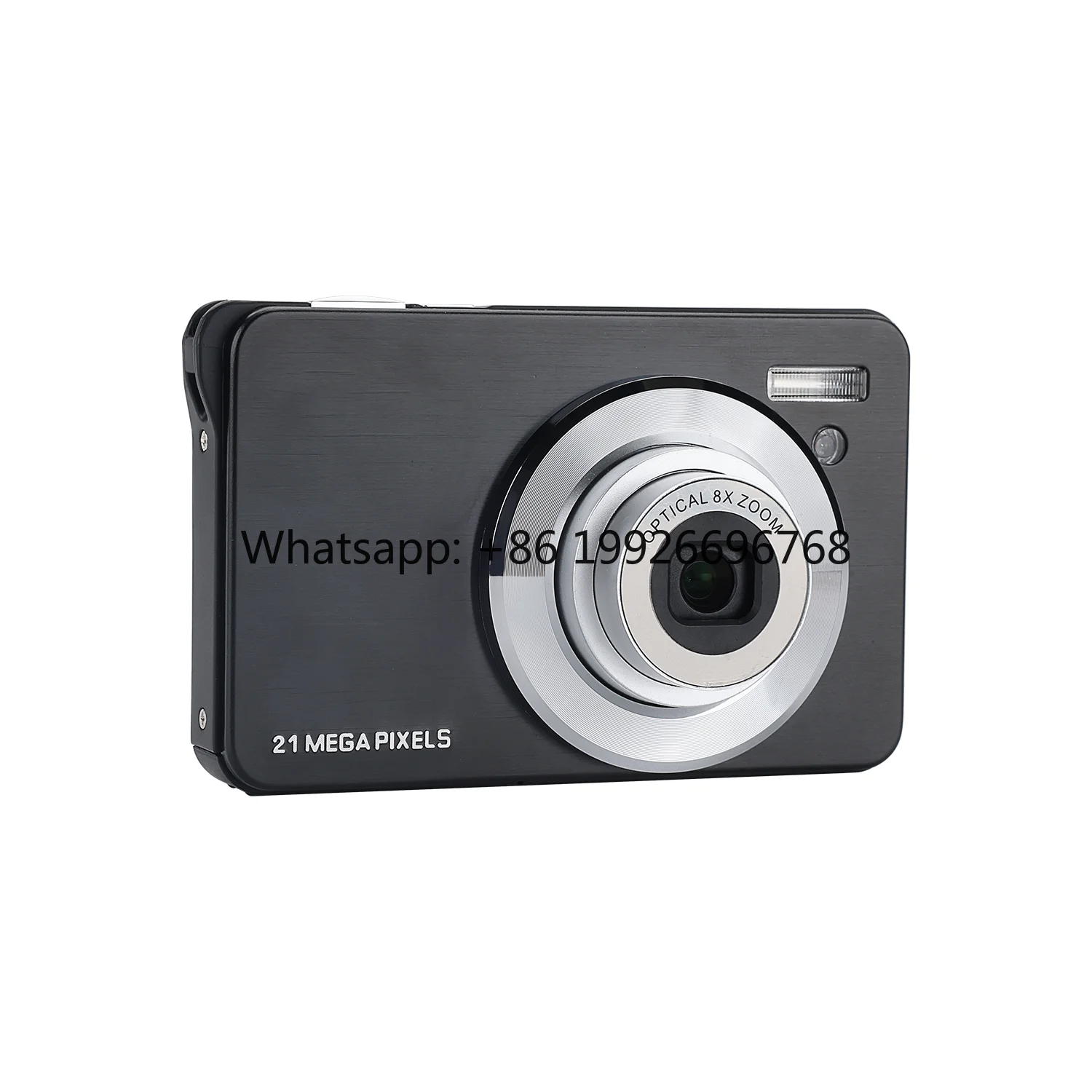 

HOLIDE 18MP Digital Camera 8x Optical Zoom FHD 1080P 4K Video 2.7'' IPS Screen SD Card Memory Optimal for Clear Pictures Videos