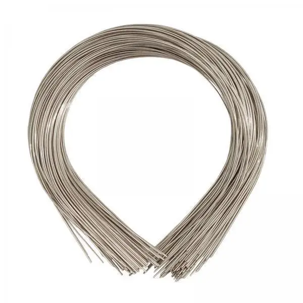 

Металлические ободки для волос без декора, серебристые, тонкие, для рукоделия, оптовый набор для творчества