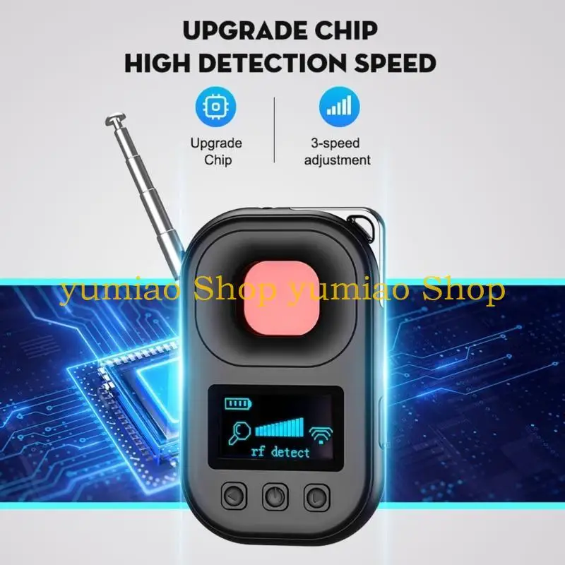 587B Hiddens Camera Detectors AntiSpys Gadget Professional Hunter Wireless Car Infrareds Search Wiretapping Bugs