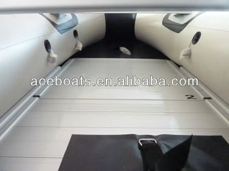 China Pro Marine Grade PVC Hypalon Sport Dinghy Tender Boat Aluminum Floor CE Certified Drifting Inflatable Fishing Boat New