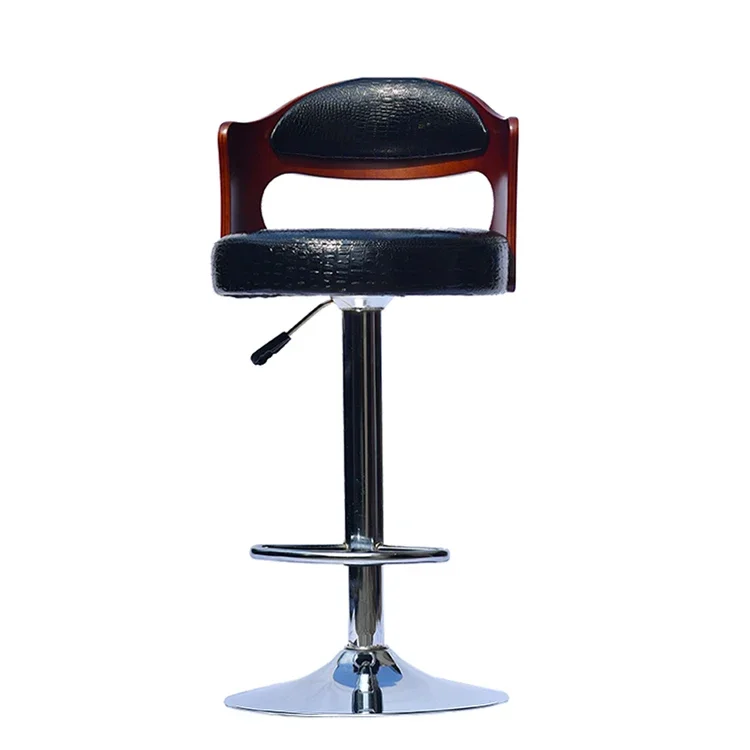 

Bar Chair Velvet counter stools Bar Stool Chair Adjustable Footrest Bar Stool