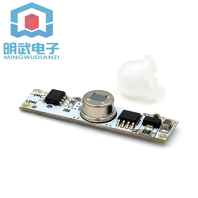 Fornire 5-24VPIR Sensore di prossimità Modulo interruttore a infrarossi per il corpo umano Ritardo di 20 secondi