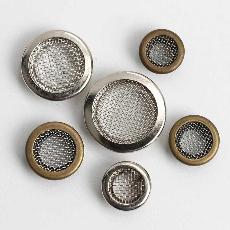 100set Silber Messing Mesh Metall Tülle Ösen Installieren Werkzeug Tülle Kits Handwerk Machen, Reparatur, dekoration und DIY Projekte – Detail 1