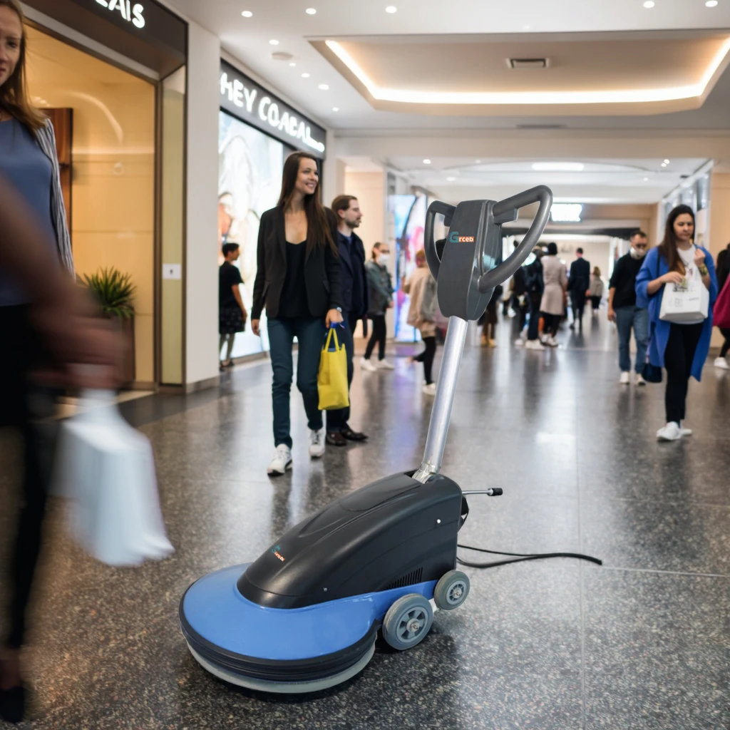 Mesin Poles Lantai Elektrik GR1500C, Mesin Poles Ubin Marmer Laris Manis, Kondisi Baru