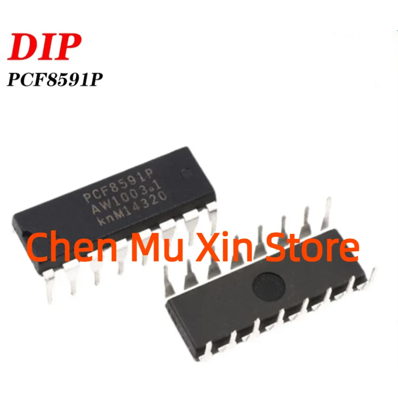 

10Pcs/Lot PCF8591 DIP16 PCF8591P DIP-16 DIP In Stock