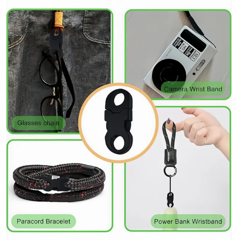

95Pcs Plastic, Heavy-Duty Side-Release Buckles for Backpack/Luggage, Durable Fastener Accessory