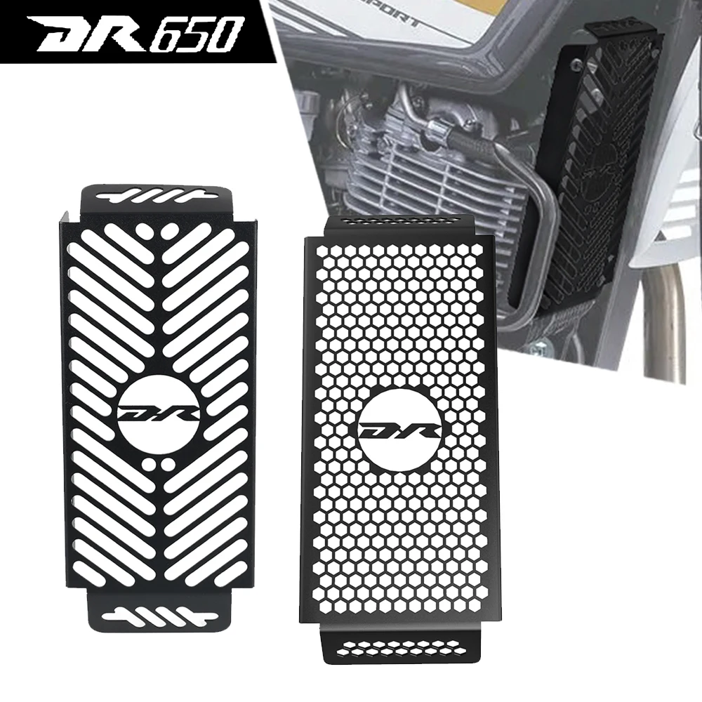 For Suzuki DR650 DR650S DR650SE 1996-2023 2022 2021 2020 Motorcycle DR650 S/SE Radiator Grille Oil Cooler Protection Cover Guard