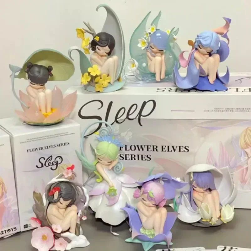 

Sleep Flower Elf Spirit Series Blind Box Guess Bag Mystery Box Toys Doll Cute Anime Figure Ornaments Collection