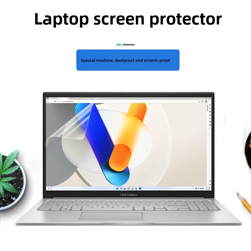 

Для 15,6-дюймового Asus Vivobook 15 OLED X1505/X1504, защитная пленка для экрана ноутбука X1502/M1502, устойчивая к царапинам пленка для компьютера высокой четкости