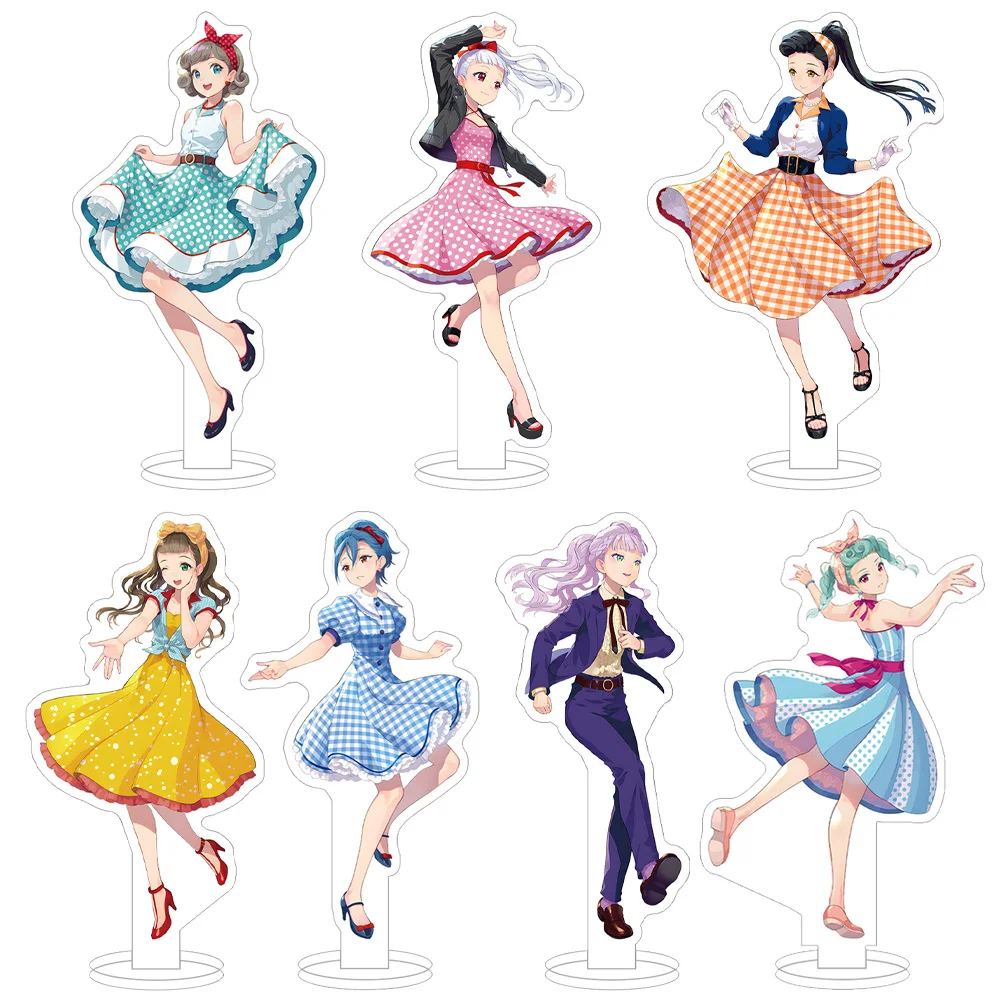 Love Live! Super Star!! Ren Hazuki Kanon Shibuya Keke Tang Sumire Heanna Kinako Sakurakouji Big Acrylic Stand desk ornament Toy
