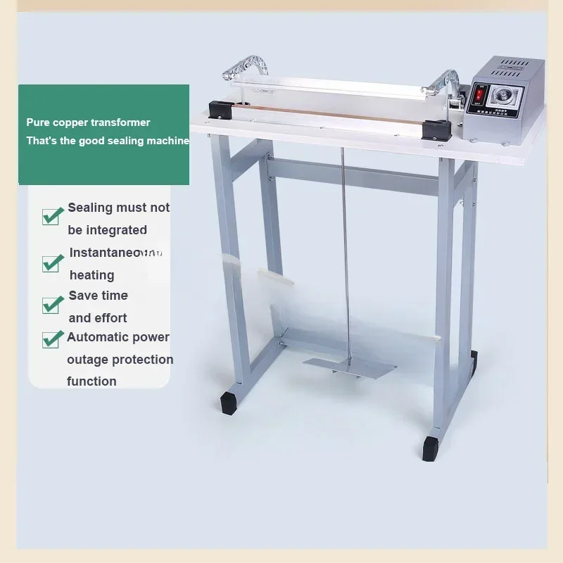 For Pedal Sealing Machine Suitable For Food/Medicine/Local Specialties/Aluminum Foil Bags Film Sealing And Cutting Packaging